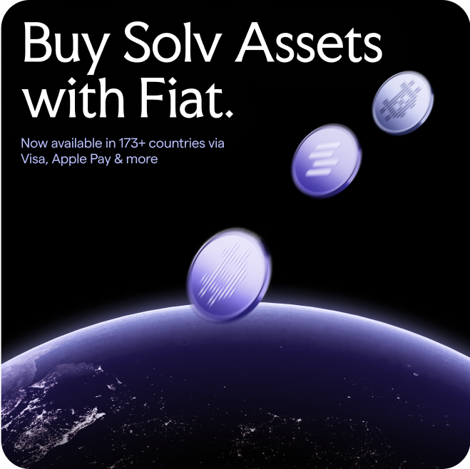 Solv Ecosystem Assets Made Available Via Over 50 Fiat Currencies Accessed through Visa and Mastercard with Alchemy Pay